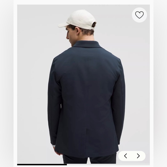 NEW Lululemon men’s New Venture button front blazer size medium - Picture 3 of 6